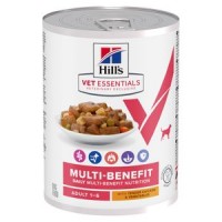 Hill's Vet Essentials Canine MULTI-BENEFIT Adult mit Huhn und Gemüse, 12 x 363 g